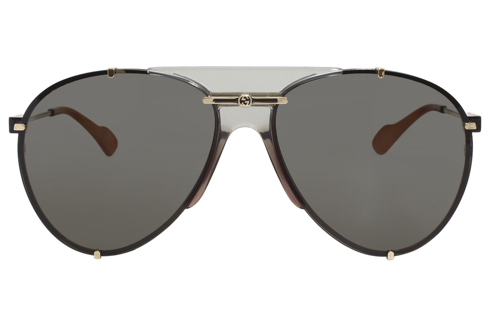 Gucci Seasonal-Icon GG0740S Sunglasses Men's Pilot Shades | JoyLot.com