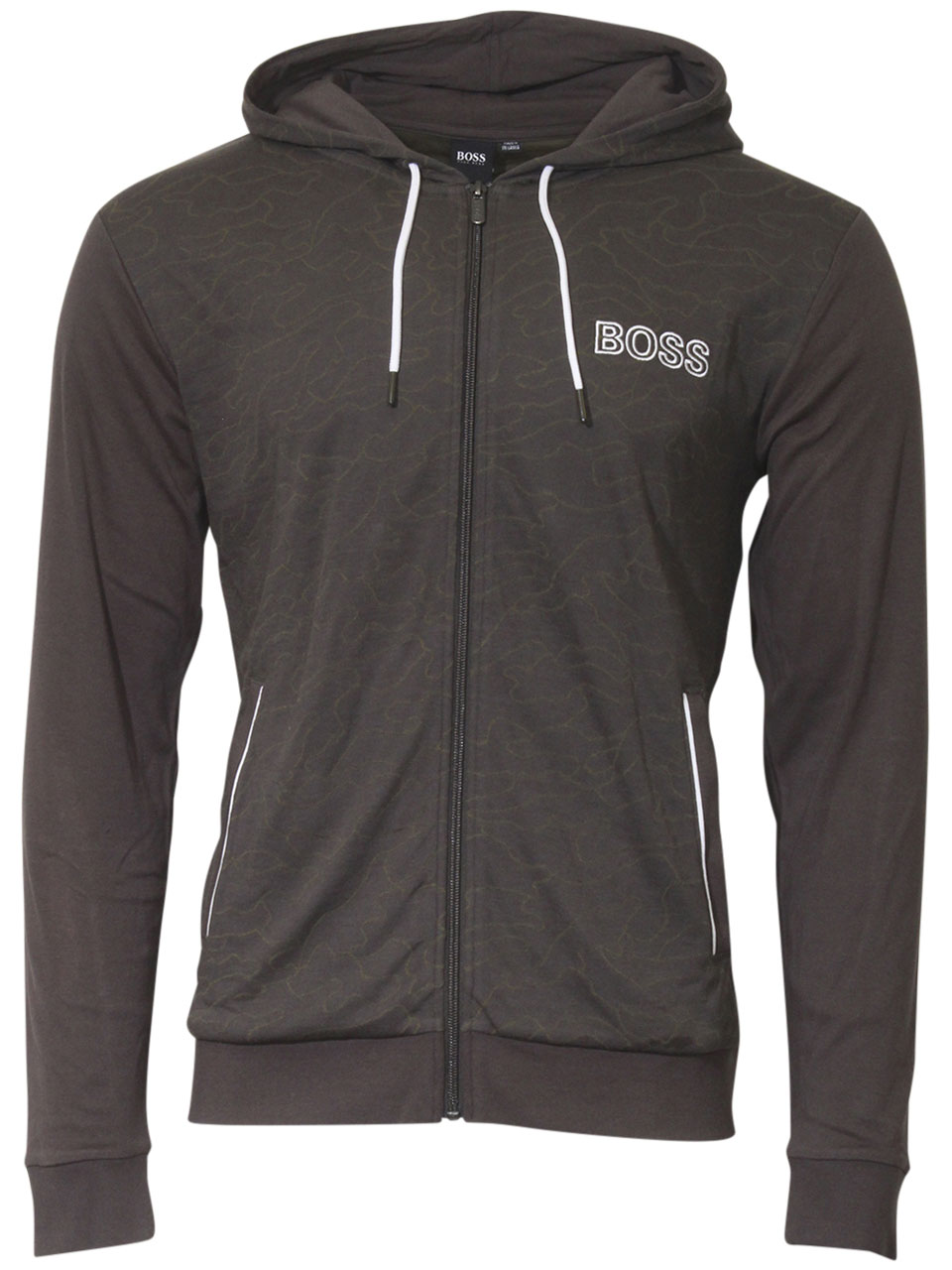 hugo boss mens hoodies jacket