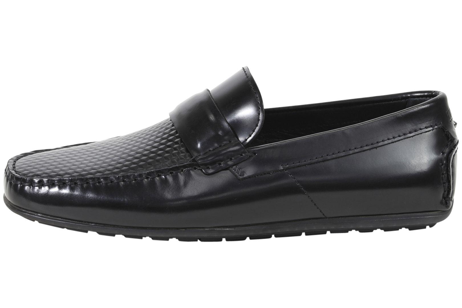 Hugo Boss Men's Dandy Embossed Loafers Shoes | JoyLot.com