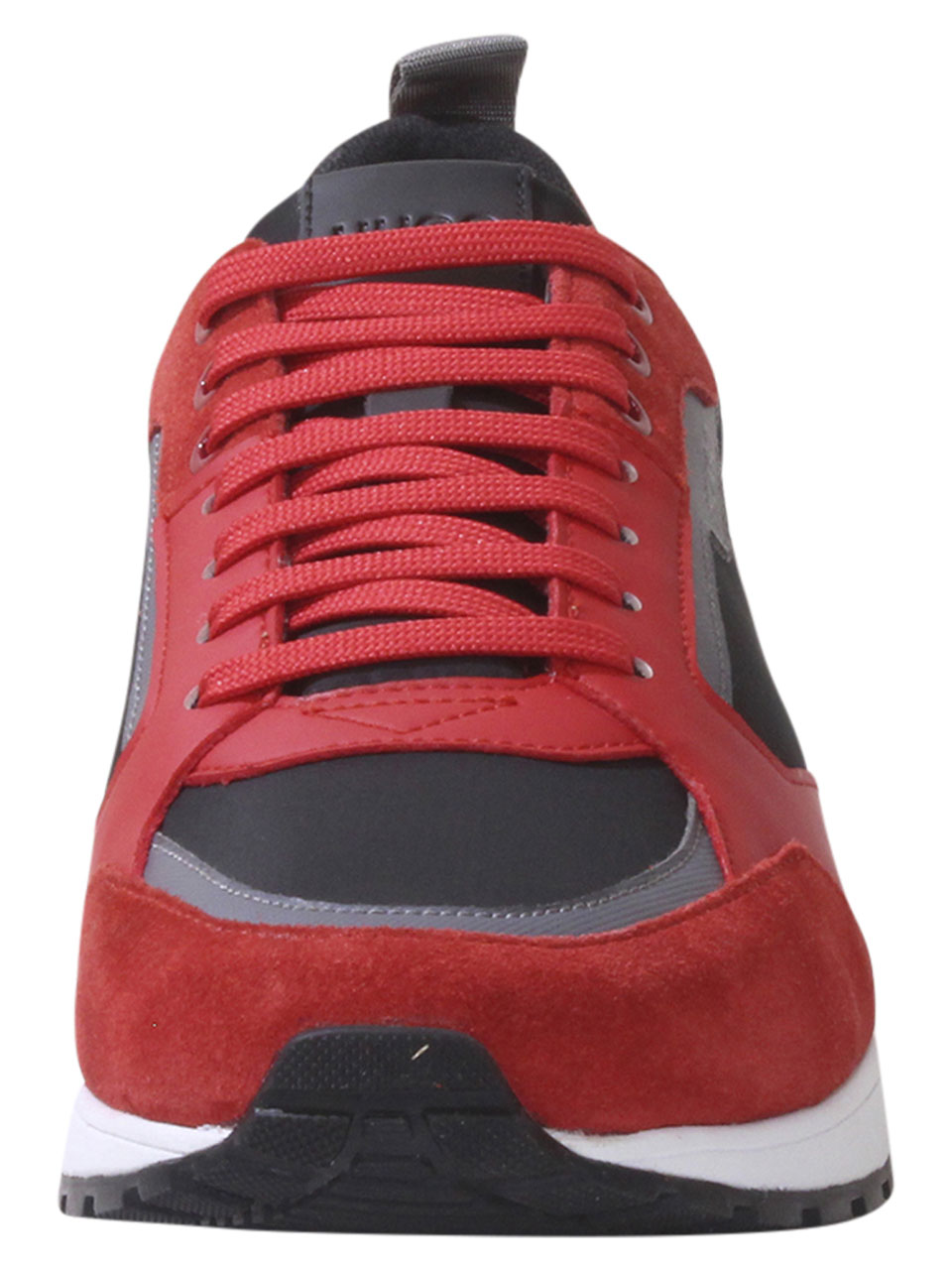 Hugo Boss Men's Icelin Sneakers Retro Trainers Open Red Sz: 13 50451740 ...