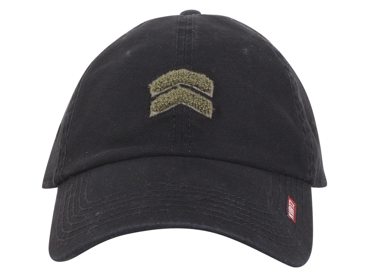 Kurtz Chevron Baseball Cap Black Men's Adjustable Strapback (One Size ...