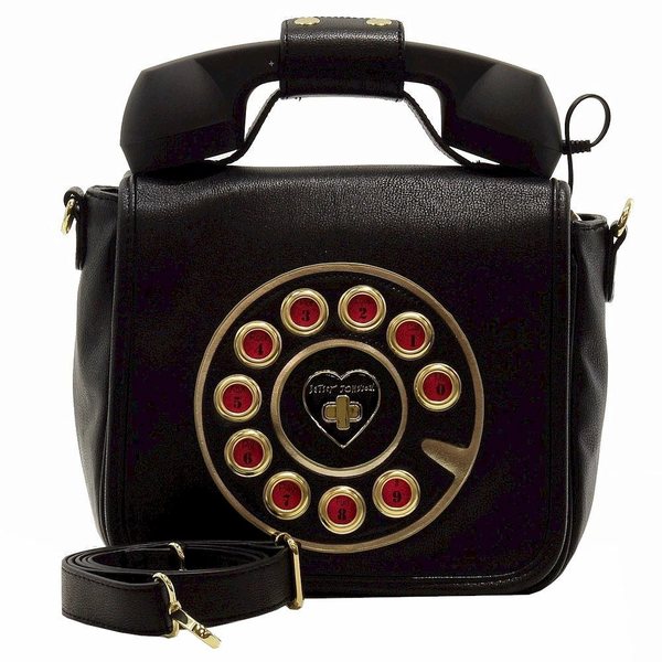 betsey johnson rotary phone purse