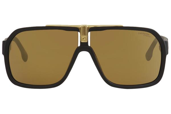 Carrera 1014S I46K1 Sunglasses Men's Black/Brown/Gold Mirror Pilot 64 ...