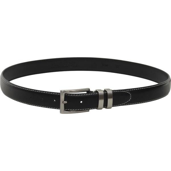 Florsheim Men's Metal Keeper Genuine Leather Belt | JoyLot.com