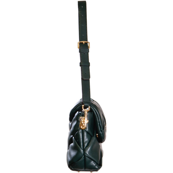 Guess Women's Zaina Handbag Forest Flap Shoulder Bag | JoyLot.com
