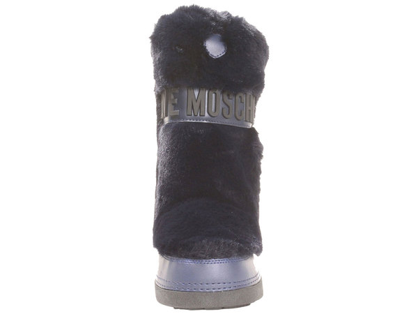 Love moschino faux fur moon boots best sale