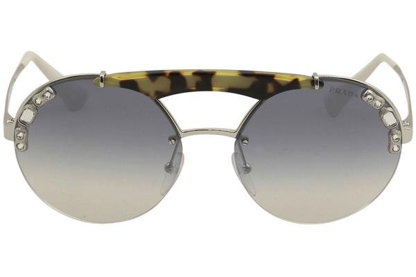 Prada women's clearance round 37mm sunglasses