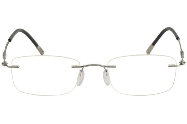 silhouette eyeglasses fusion chassis 5479 rimless optical frame