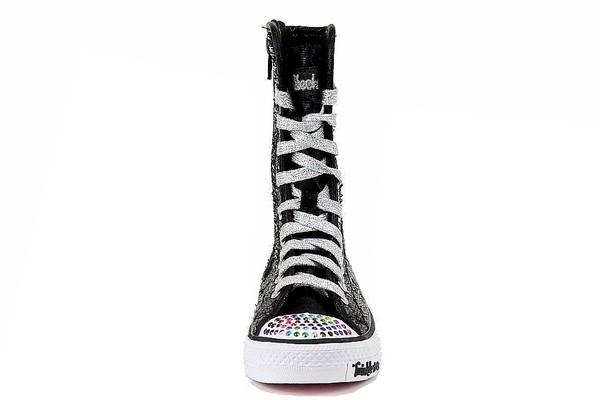 little girl knee high sneakers