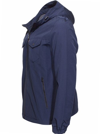 Levi's hooded front zip raincoat hotsell