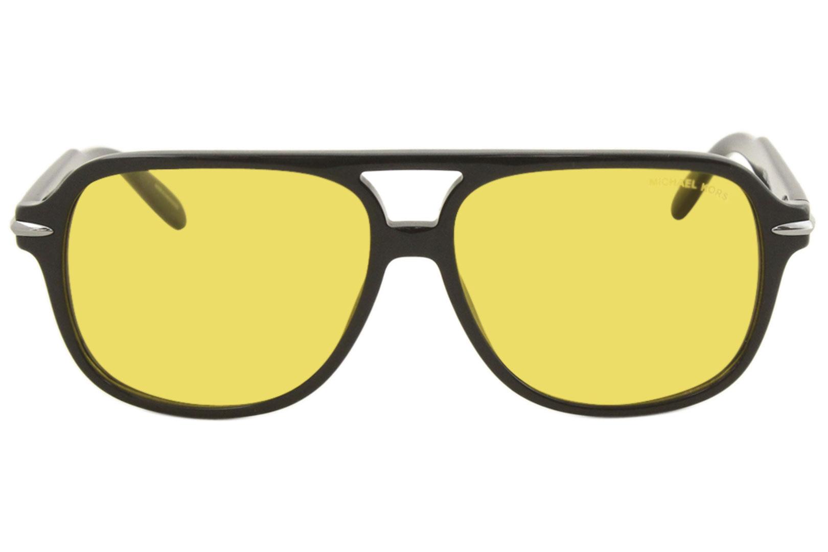 michael kors glasses mens yellow