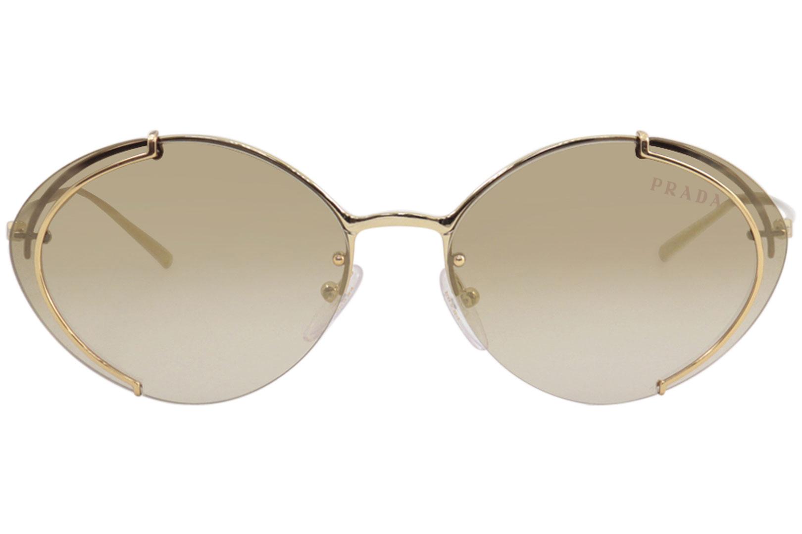 Prada Women's SPR60U SPR/60U Fashion Oval Sunglasses | JoyLot.com