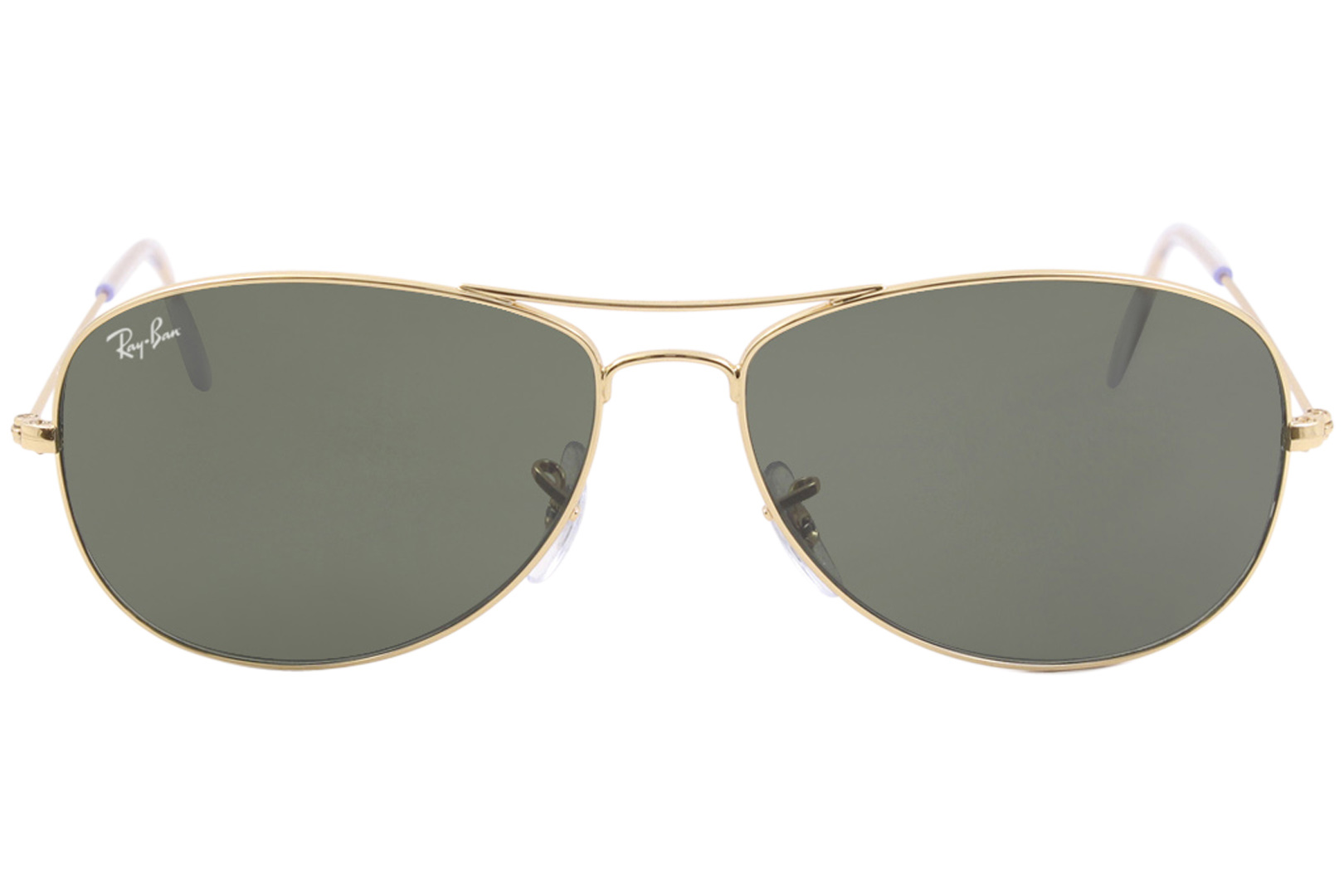 Ray Ban Cockpit RB3362 001 Sunglasses RayBan Men's Arista Gold/Green ...