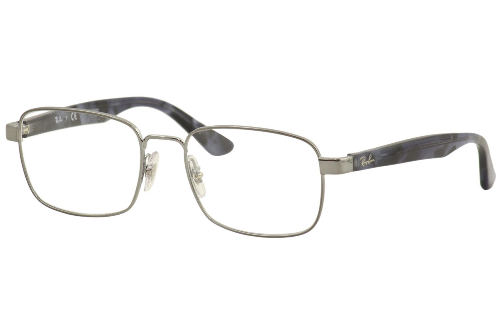 Ray Ban Men S Eyeglasses Rb6445 Rb 6445 2502 Gunmetal Rayban Optical Frame 53mm