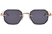 Akoni Juno-Two AKX-307 Titanium Sunglasses Square Shape