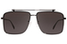 Alexander McQueen AM0336S Sunglasses Men's Square Shape