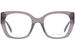 Alexander McQueen AM0379O Eyeglasses Women's Full Rim Rectangle Shape