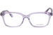 Alexander McQueen AM0464O Eyeglasses Women's Full Rim Rectangle Shape