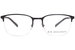 Armani Exchange AX1032 Eyeglasses Frame Men's Semi-Rim Rectangular