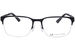 Armani Exchange AX1060 Eyeglasses Men's Semi Rim Rectangle Shape