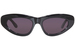 Azzedine Alaia Embellishments AA0058S Sunglasses Women's Cat Eye