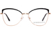 BCBGMaxazria Linnet Eyeglasses Women's Full Rim Cat Eye