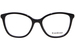 Bebe BB5233 Eyeglasses Women's Full Rim Rectangle Shape