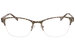 Betsey Johnson Gypsy-Rose Eyeglasses Women's Half Rim Optical Frame