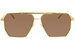 Bottega Veneta Minimalist BV1012S Sunglasses Men's Pilot Shades