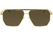 Bottega Veneta Minimalist BV1012S Sunglasses Men's Pilot Shades