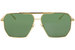 Bottega Veneta Minimalist BV1012S Sunglasses Men's Pilot Shades