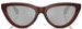 Burberry BE4436U Sunglasses Women's Cat Eye