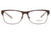 Burberry B1289 Eyeglasses Men's Full Rim Rectangle Shape