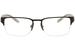 Burberry Men's Eyeglasses BE1297 BE/1297 Half Rim Optical Frame