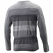Calvin Klein Men's Merino Striped Long Sleeve Sweater Shirt