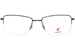 Carrera 8895 Eyeglasses Men's Semi Rim Rectangle Shape