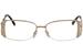 Caviar Women's Eyeglasses Champagne M5615 M/5615 Half Rim Optical Frame