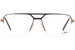 Cazal 7082 Eyeglasses Men's Half Rim Pilot Shape Optical Frame