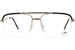 Cazal 7095 Eyeglasses Men's Semi Rim Square Shape