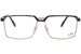 Cazal 7105 Titanium Eyeglasses Men's Full Rim Rectangle Shape