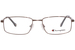 Champion CU1001 Eyeglasses Men's Full Rim Rectangle Shape