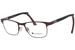 Champion Hattrick Eyeglasses Youth Boy's Full Rim Square Shape Tri-Flex