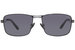 Champion Men's CU6029 CU/6029 Fashion Rectangle Polarized Sunglasses