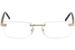 Charriol Men's Eyeglasses PC7528 PC/7528 Rimless Optical Frame