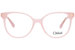 Chloe CC0002O Eyeglasses Girl's Full Rim Cat Eye