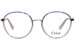 Chloe CH0033O Eyeglasses Women's Full Rim Round Shape