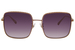 Chopard SCHC85M Sunglasses Women's Square Shape