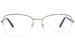 Chopard VCHC72S Eyeglasses Women's Semi Rim Square Shape