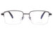 Chopard VCHF55 Eyeglasses Frame Men's Full Rim Rectangular