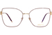 Chopard VCHG01 Eyeglasses Women's Full Rim Butterfly Shape